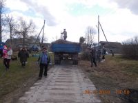Месячник по благоустройству и уборке территорий Колобовского городского поселения